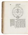 ABRAHAM BAR HIYYA; and MIZRAHI, ELIJAH. Sefer Tsurat ha-Arets . . . Sphaera mundi [etc.].  2 parts in one vol.  1546